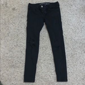 WORN ONCE AMERICAN EAGLE JEANS